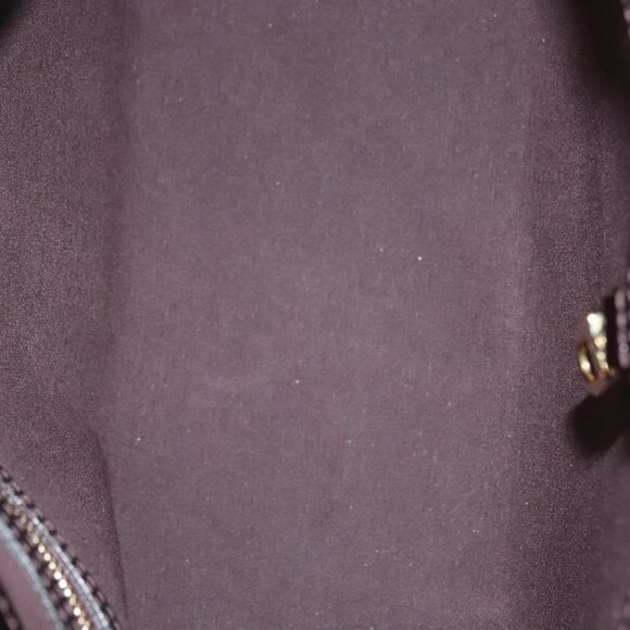 LOUIS VUITTON Monogram Vernis Wilshire PM Hand Bag Amarante - Picture 13 of 15